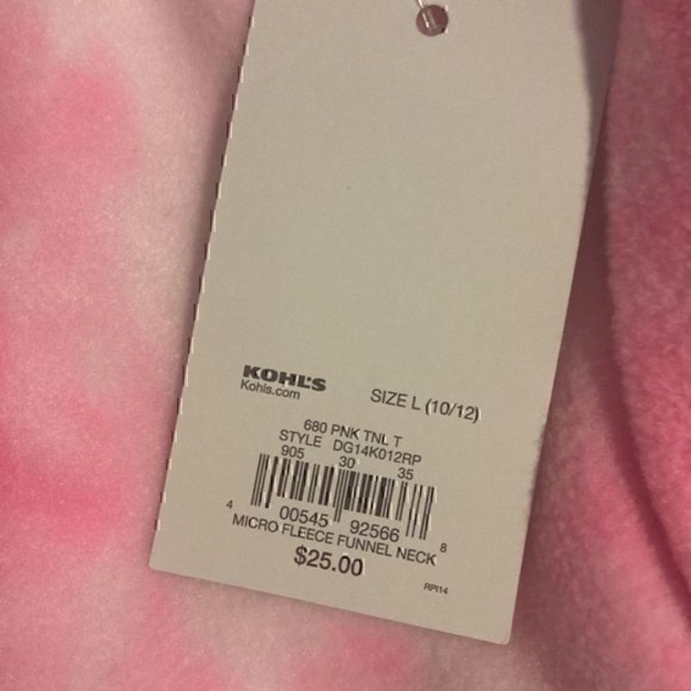 SO girls large 10/12 sweater  - Picture 3 of 6